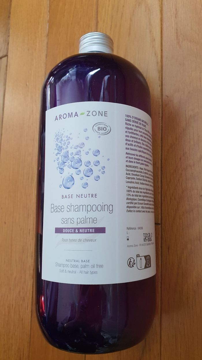 Base shampoing neutre sans palme Aroma Zone 1L - photo numéro 3