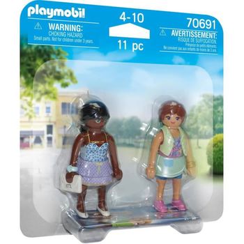 PLAYMOBIL 70691 Duo-Pack Shopping-Girls