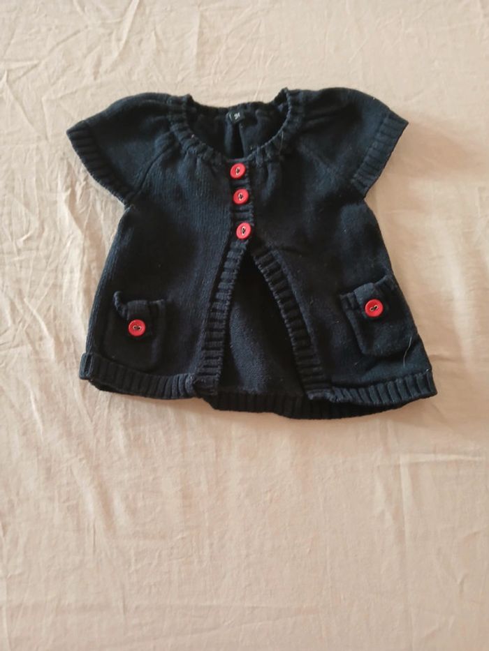 Veste manches courtes 3 mois