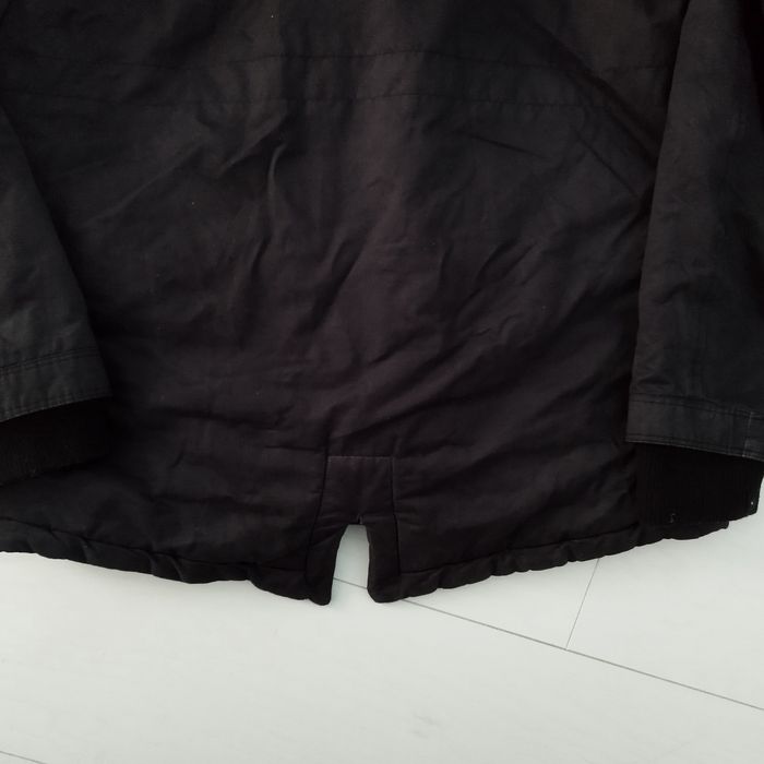 Blouson noir à capuche - photo numéro 6