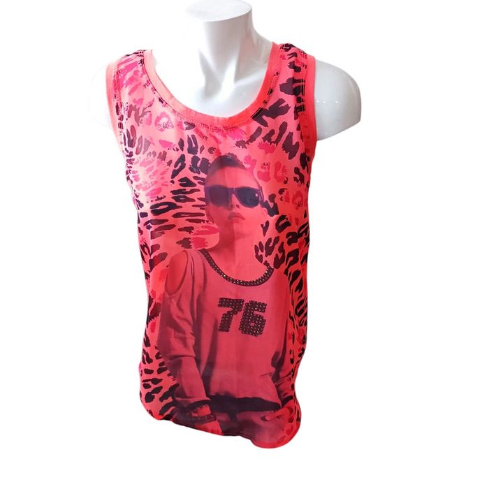 Tee-shirt femme taille l/xl paris et moi fashion - photo numéro 3