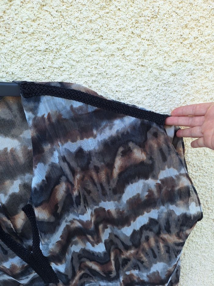 👚 Haut / Blouse manches larges Jacqueline Riu Taille 46 - photo numéro 3