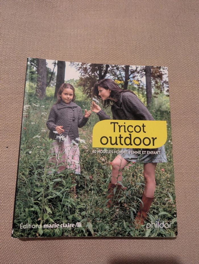 Livre Tricot outdoor Phildar - photo numéro 1