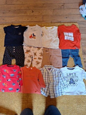 Lot vetement 6 mois
