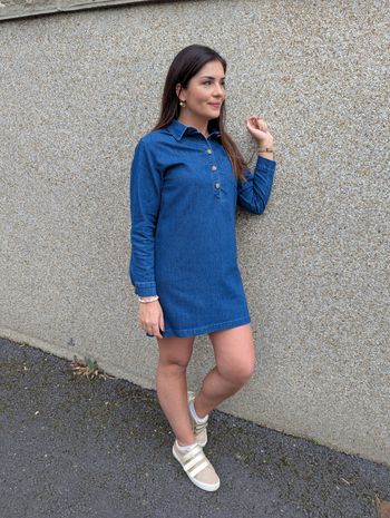 Robe manches longues en jean Amiens
Taille L