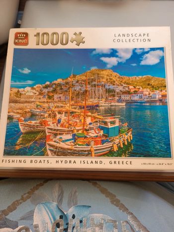 Puzzle 1000 pièces mer et bateaux