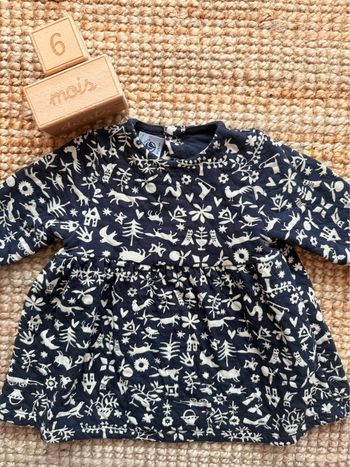 Robe petit bateau 6mois / 68cm