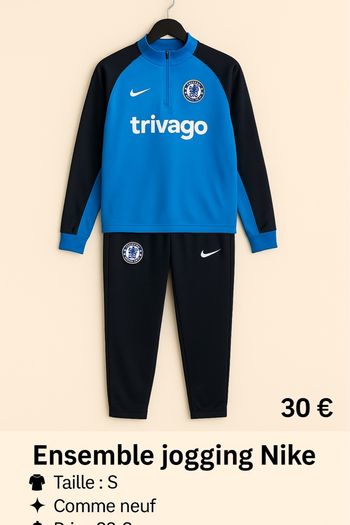 Ensemble jogging Nike très bonne état