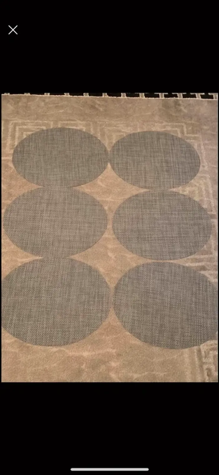 6 sets de table gris - photo numéro 2