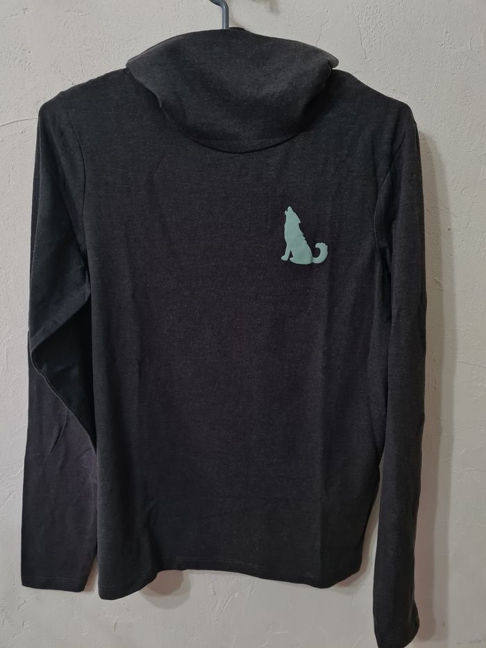 T-shirt manches longues col roulé - photo numéro 2