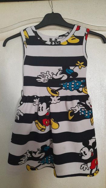 Robe fille Minnie Taille 6 ans