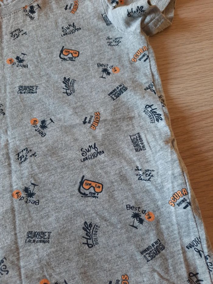 Tee-shirt à motifs La Halle 3A - photo numéro 2