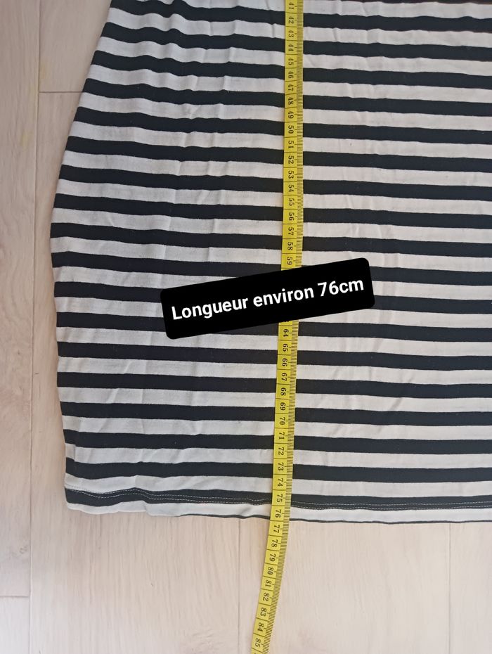 Robe H&M à rayures taille M - photo numéro 9