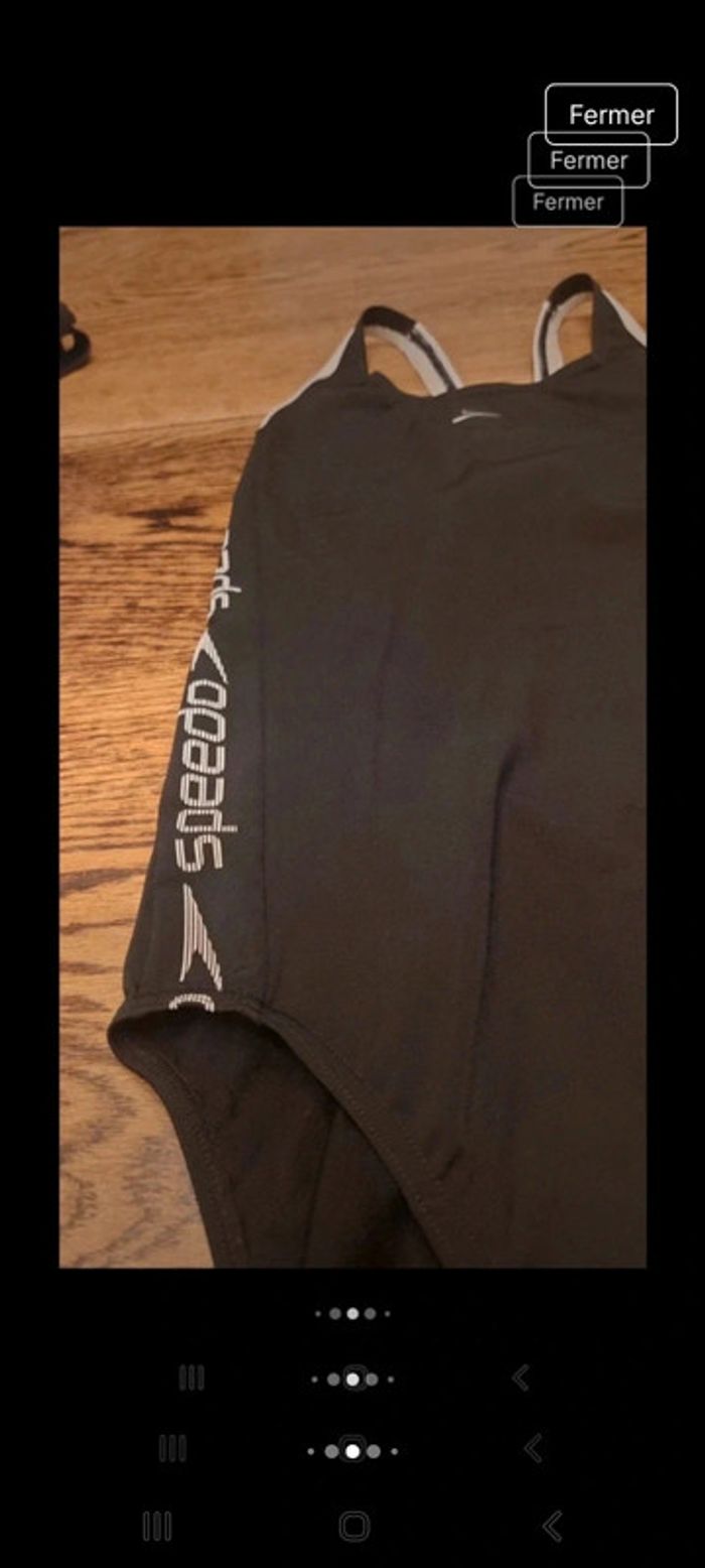 Maillot de bain Speedo noir fr 16 ans - photo numéro 5