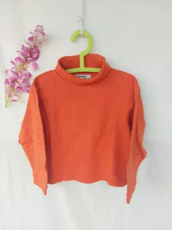 Sous pull col roulé mixte 4 / 5 ans Tom Bus