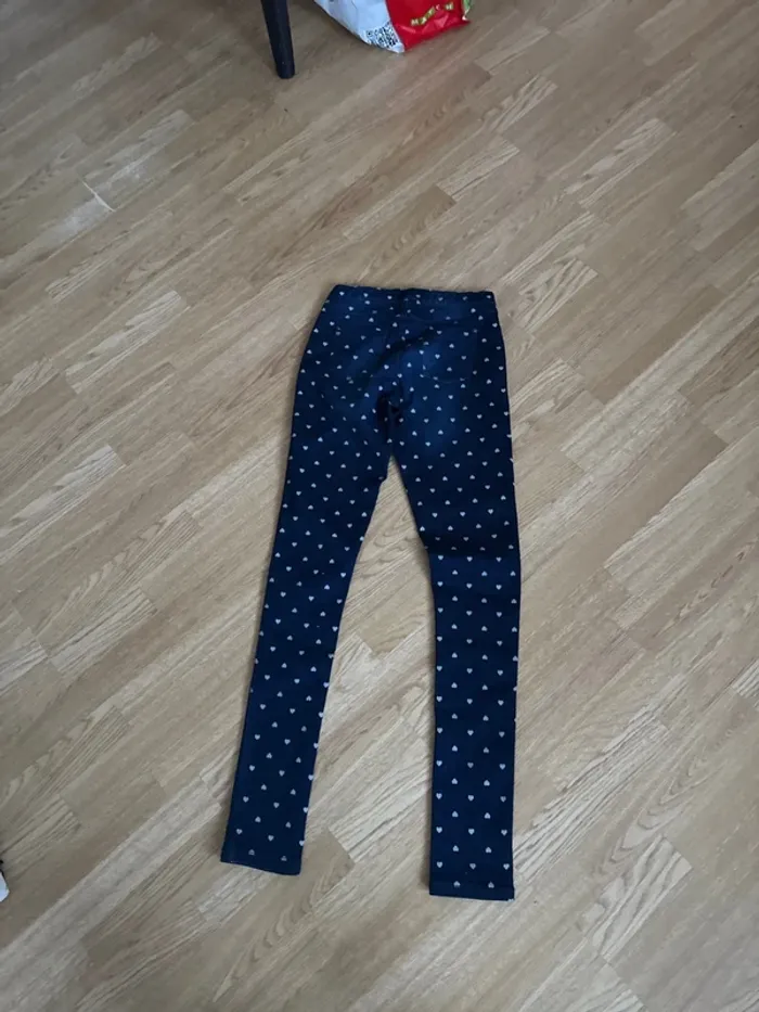 Pantalon slim orchestra 14 ans motifs cœur - photo numéro 7