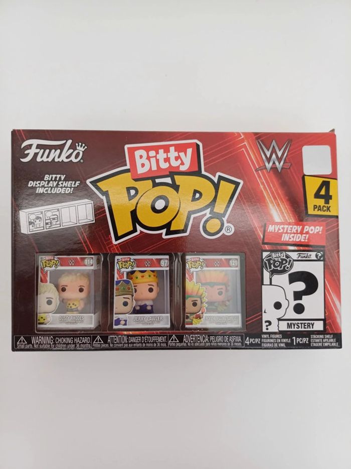 Funko Bitty Pop WWE – Mini figurines collectors – 4 par pack - photo numéro 7