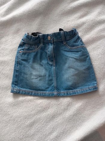 Jupe en jean 6 ans