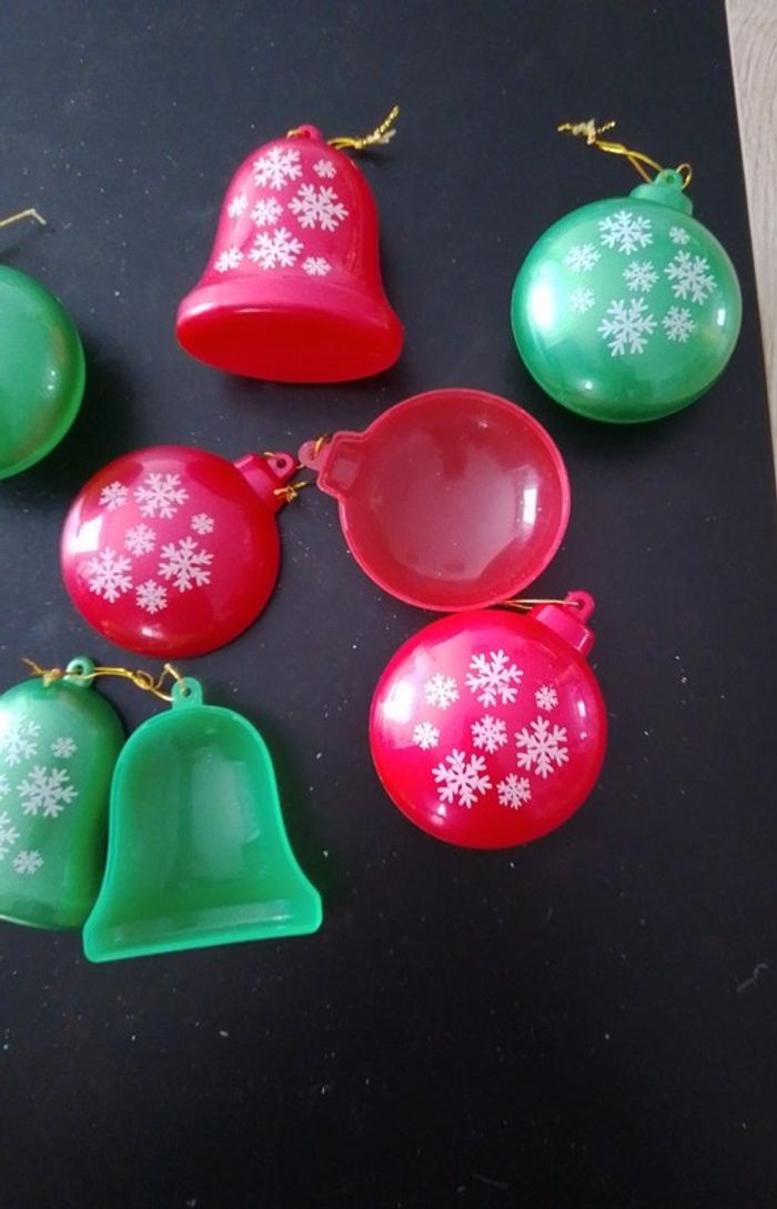 lot de 6 suspensions de noël à remplir - disney - photo numéro 3