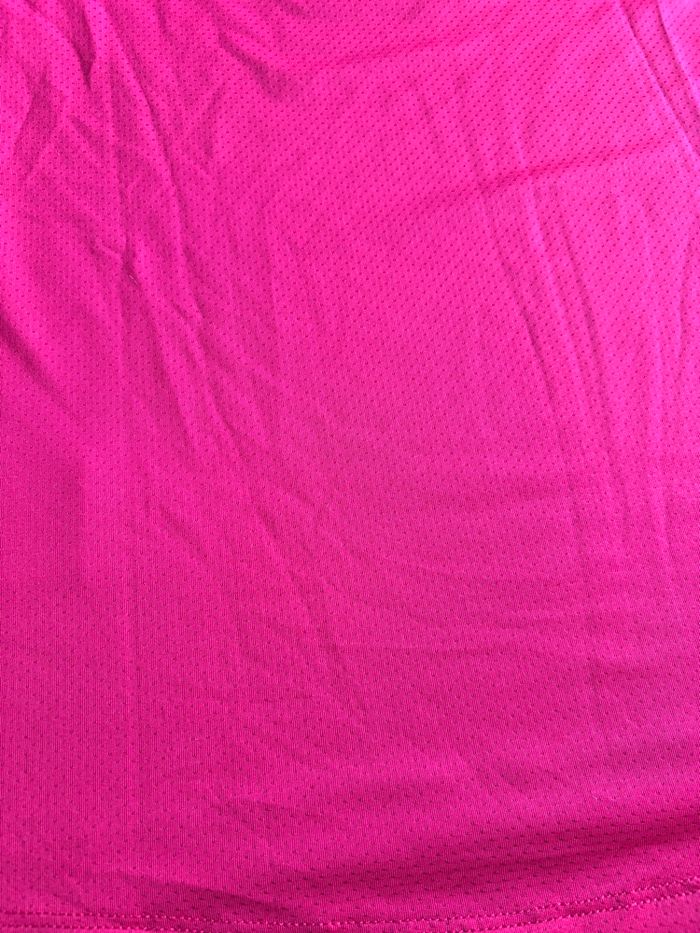 Tee shirt Puma fushia respirant logo noir – taille S - photo numéro 6