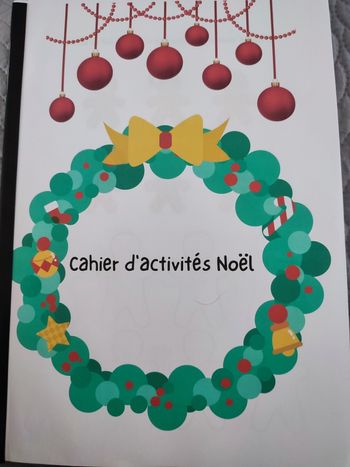 Cahier d'activités Noël