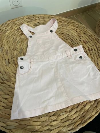 Robe jean rose 18 mois