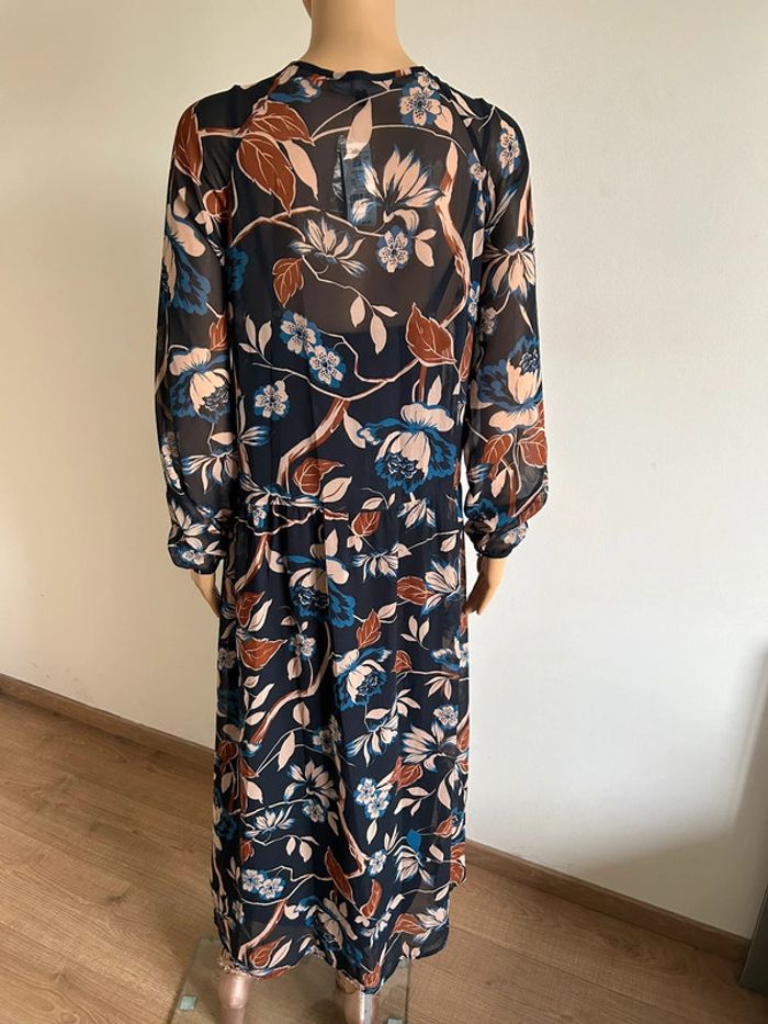 Robe longue imprimée fleurie neuve Etam taille 38 (valeur 70€) - photo numéro 7