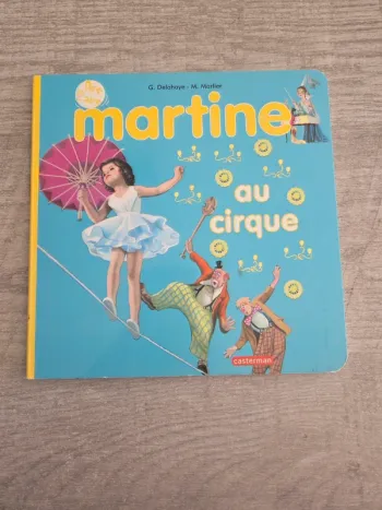 Livres cartonnés Martine