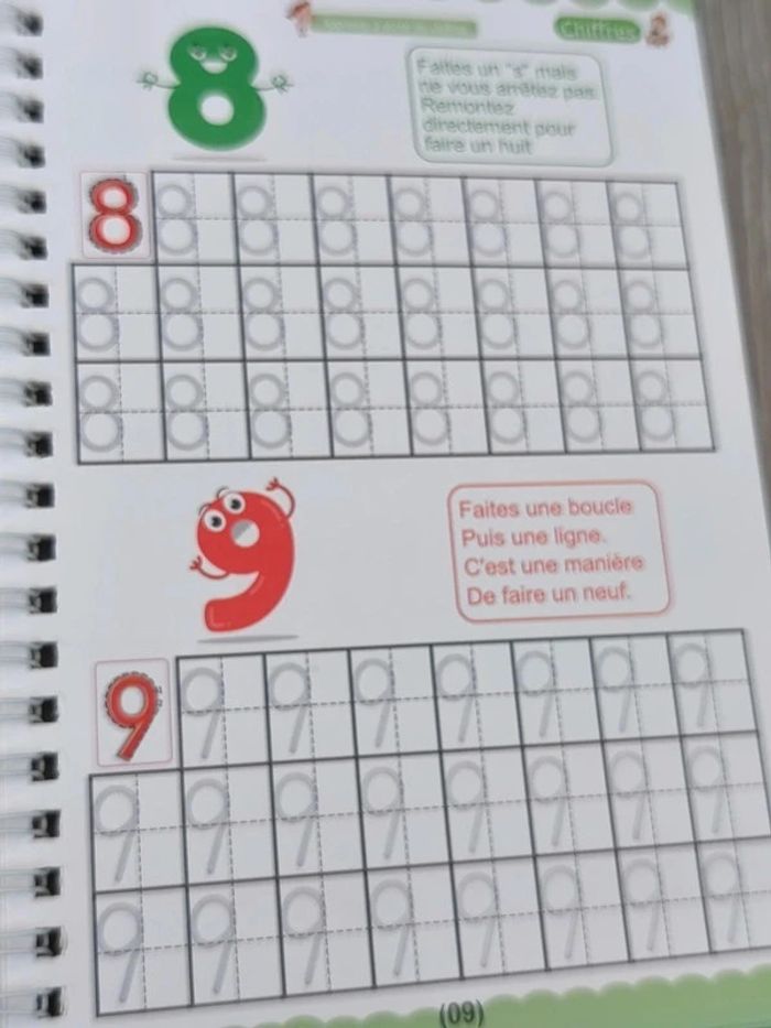 Cahier d'écriture magique" Numéro " - photo numéro 3