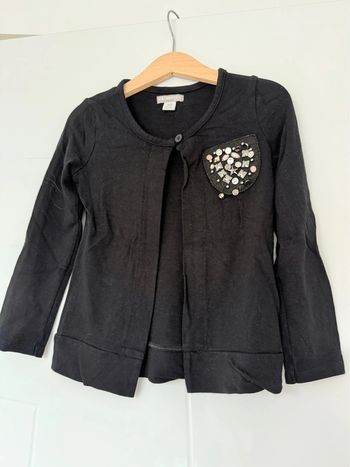 Gilet Orchestra noir en 6ans