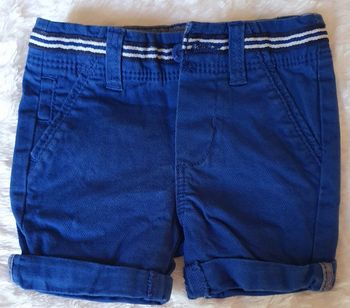Short bébé garçon,  bleu,  Obaïbi