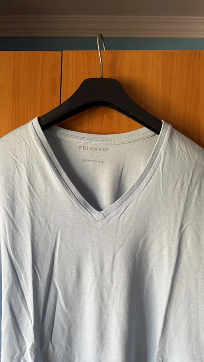 Lot de 2 tee shirt uni Primark L - photo numéro 4