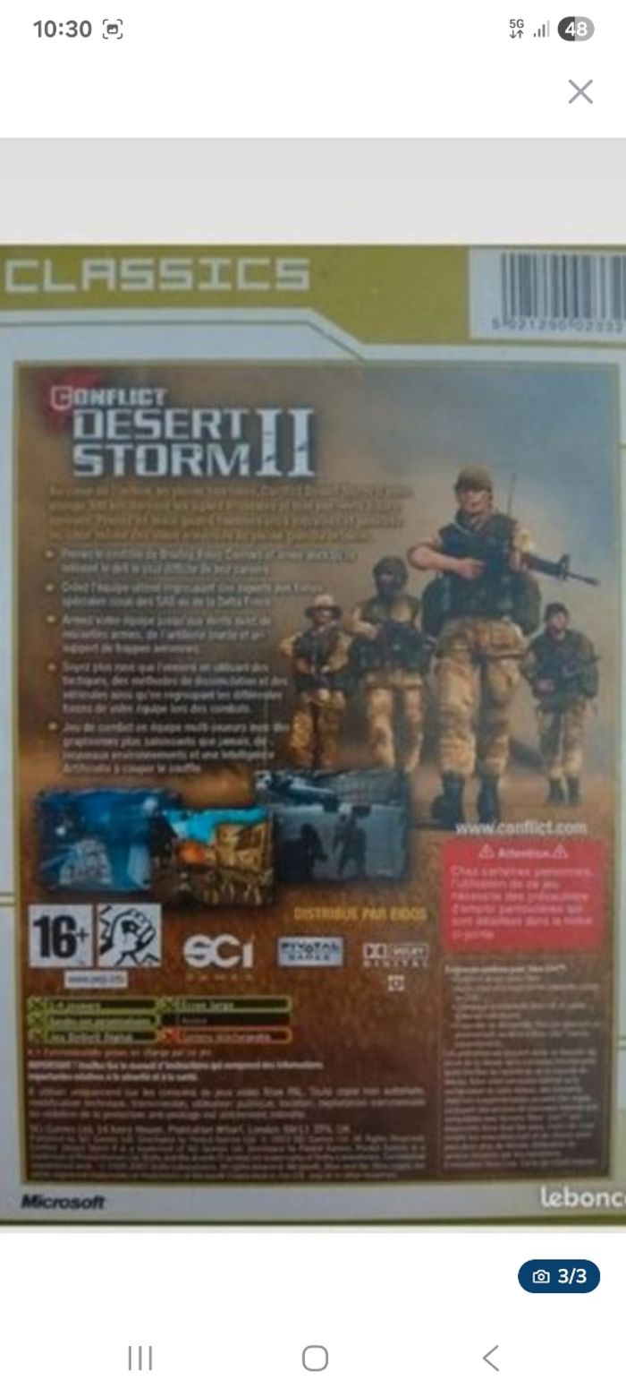 Desert storm xbox - photo numéro 3