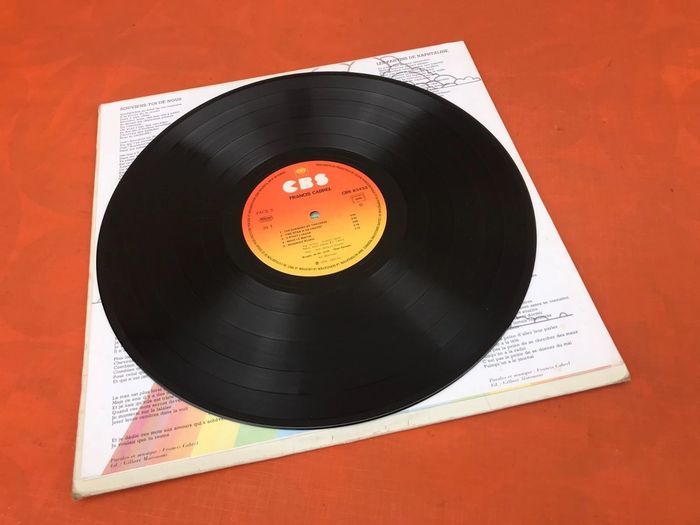 Vinyle 33 tours  Francis Cabrel  Les chemins de traverse  (1979)   CBS 83433 - photo numéro 4