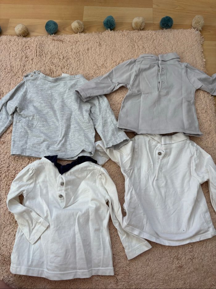 Lot de t-shirt manches longues 3 mois - photo numéro 6