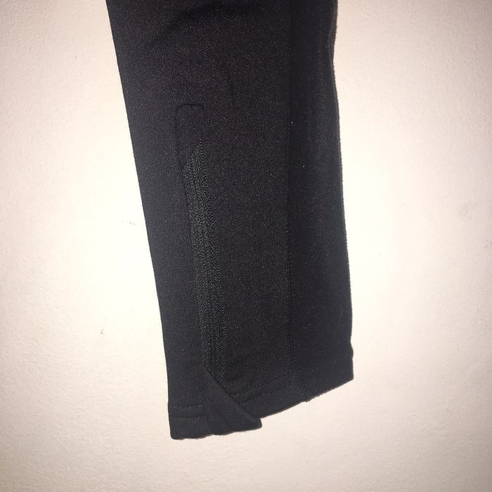 268 - Legging noir à bande hi-matière pour fille - photo numéro 3