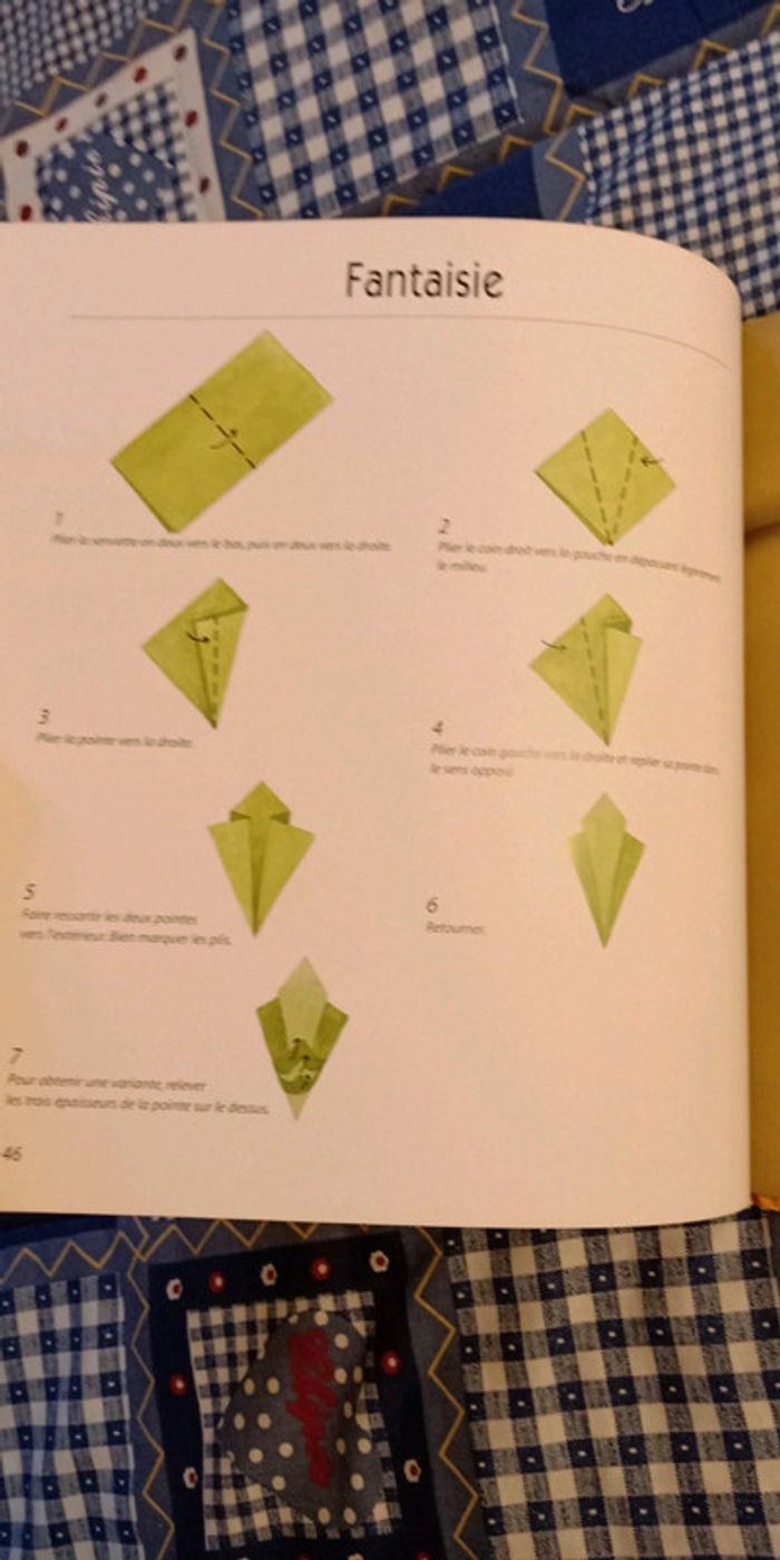 Les plus beaux pliages de serviettes - photo numéro 5