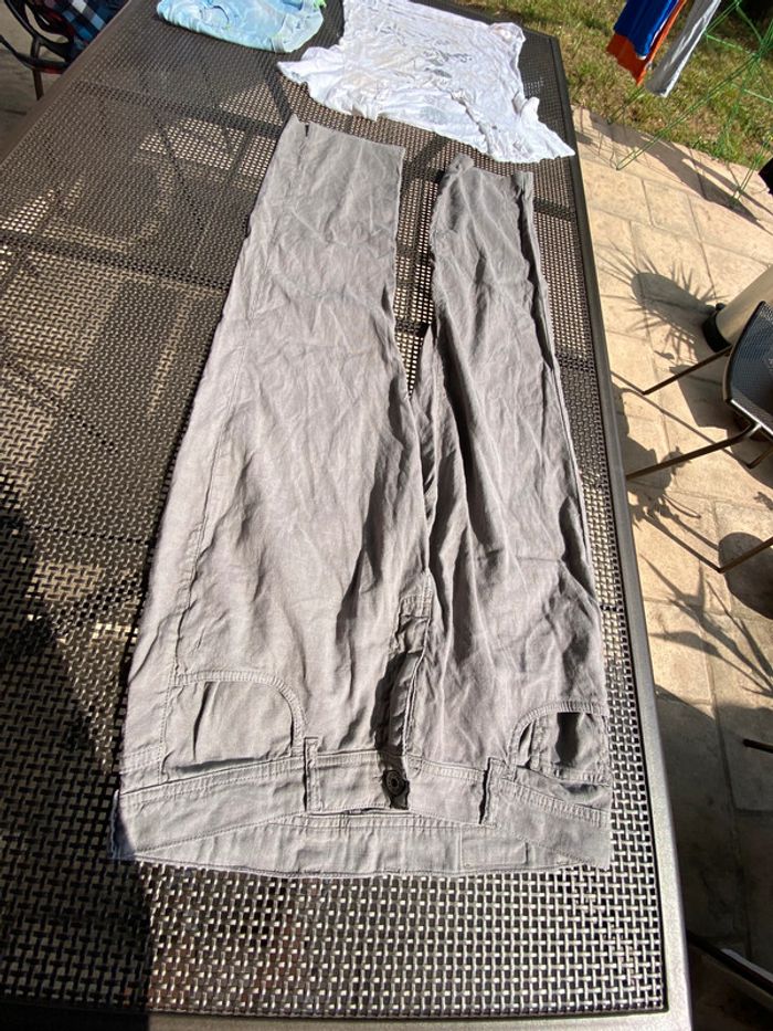 Pantalon lin coton impaqt 42