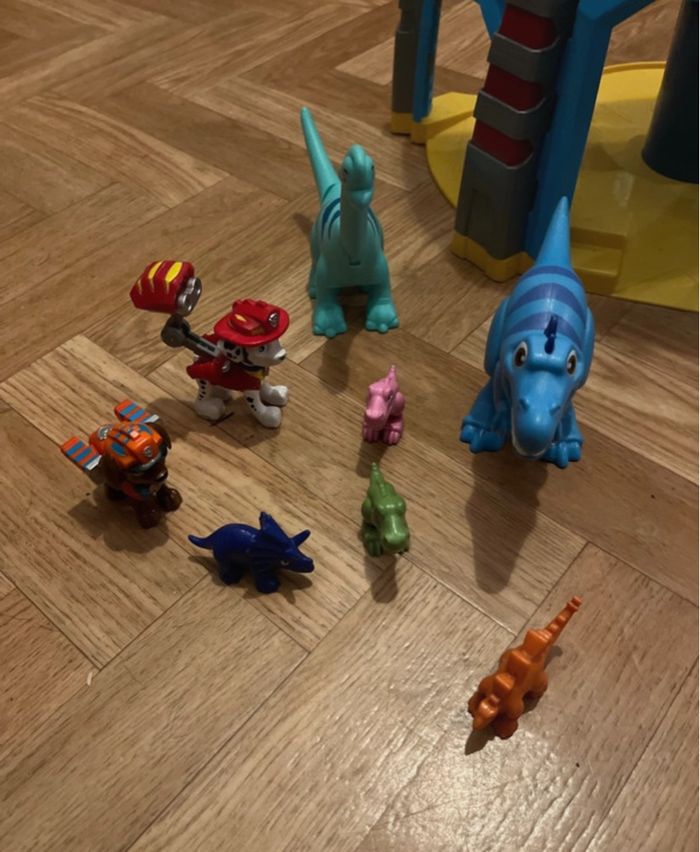 Gros lot de jouets pat patrouille mission dino - photo numéro 8