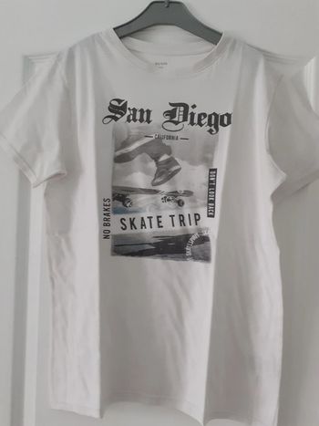 Tee-shirt manches courtes garçon 14ans