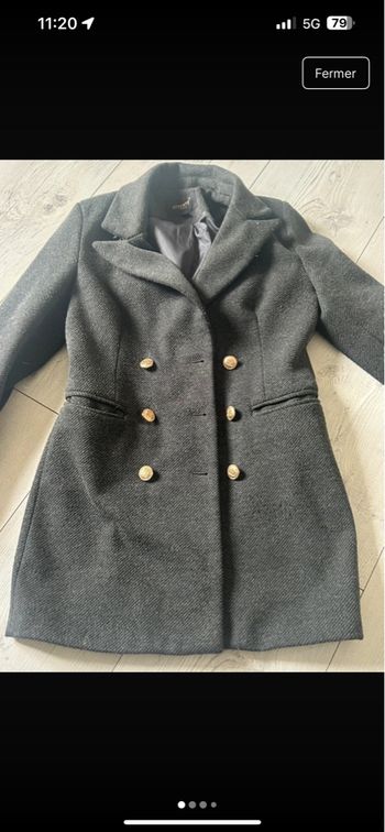 Manteau gris Attentif t36