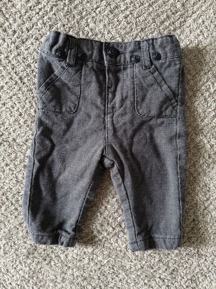 Pantalon gris (3mois)