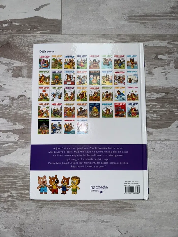 Livre Mini loup à l'école - photo numéro 2