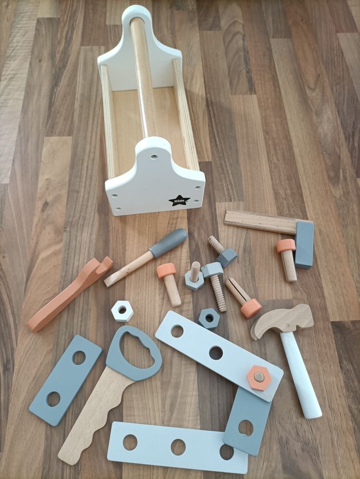 Boite à outils bois pour bricoleurs - photo numéro 2