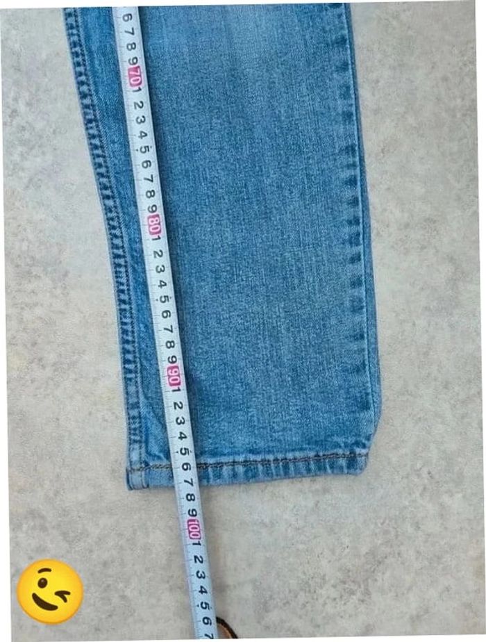 Jeans Levi's 511 W29 FR38 L30 coupe droite bleu Homme Men pan274b - photo numéro 5