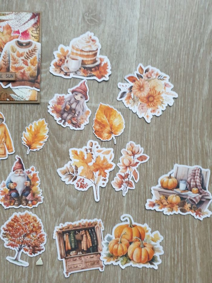 Die cut automne scrapbooking - photo numéro 4