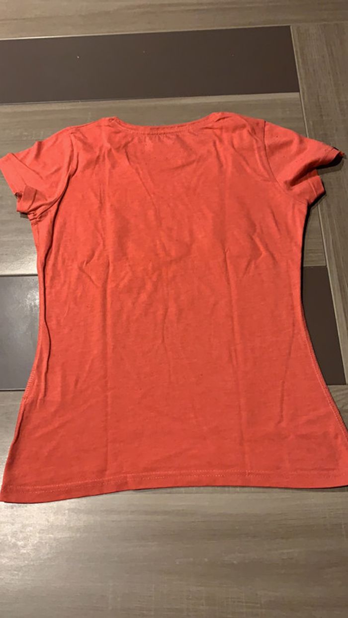 Tee Shirt Superdry rose rouge - photo numéro 5