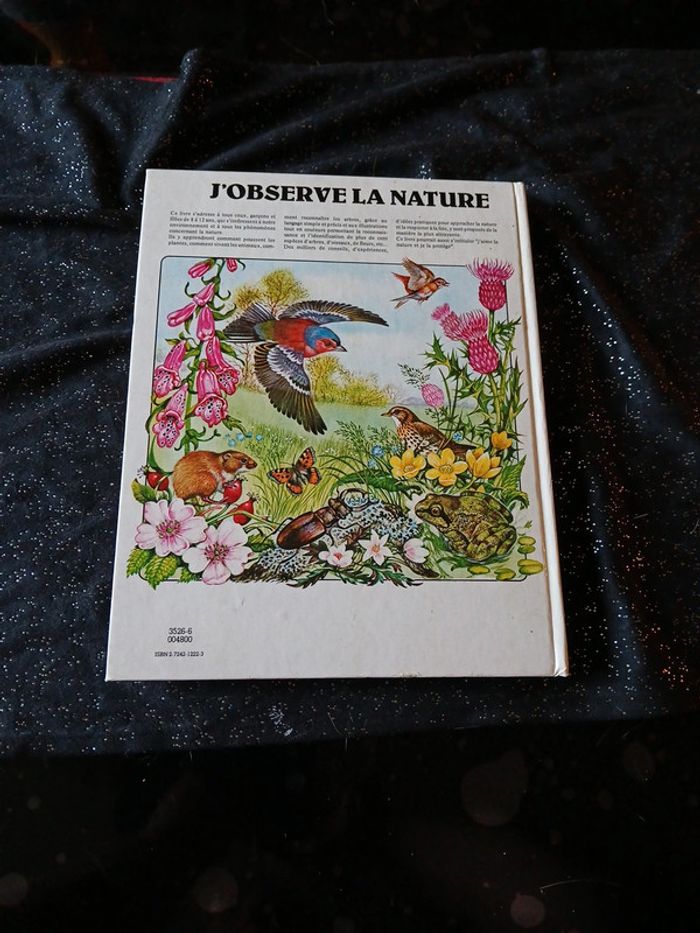 Livre enfants j'observe la nature - photo numéro 2