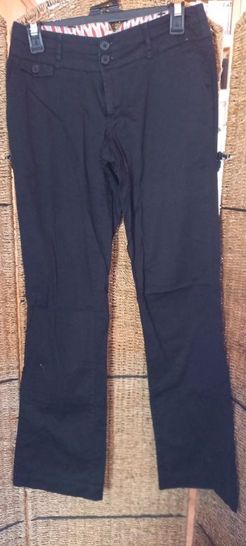 Pantalon patte d'éléphant noir
