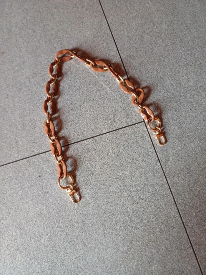 Bandoulière bijoux pour sac